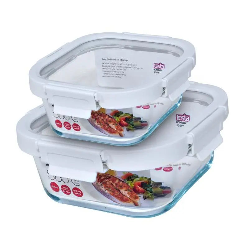 Testa Food Container 800 ml. Square (New)